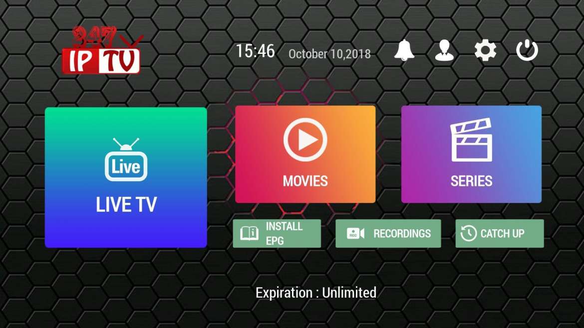 247 IPTV Player sur iPad